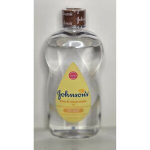 Brand New Johnson & Johnson Shea And Cocoa Butter Oil Baby Bath 20 oz.